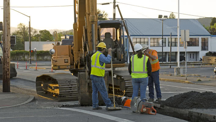 Road Construction Crew